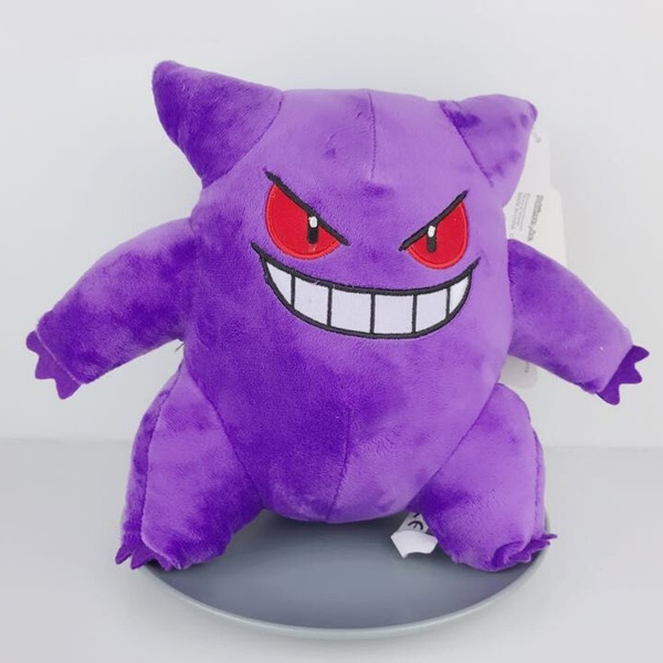 Gấu Bông Pokemon Gengar Ma Quái Màu Tím (30 Cm) Gb127 (Tặng 1 Miếng Che Mắt Đi Ngủ Gấu Trúc Panda)