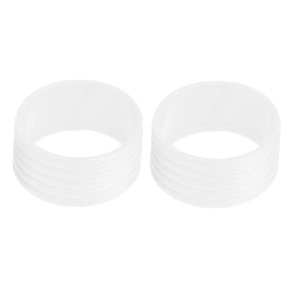 3- 2pcs Silicone Tennis Racket Grip Racquet Handle Loop