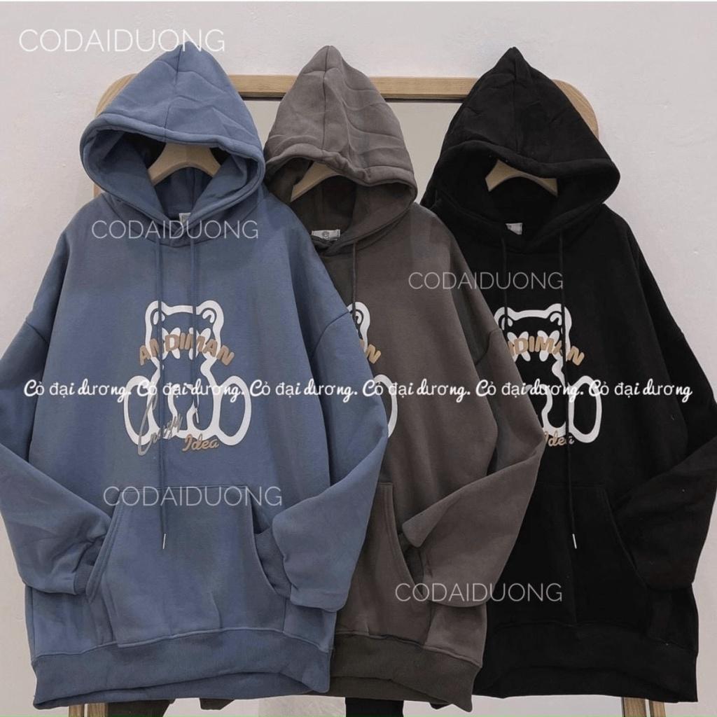 ÁO KHOÁC HOODIE NAM NỮ PHỐI HỌA TIÊT MÈO ANDIMAN SIÊU XINH ĐẸP TINH TẾ