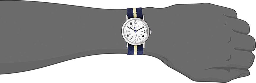 Đồng hồ Unisex Timex Weekender Nylon Strap Watch - T2P142 (38mm)