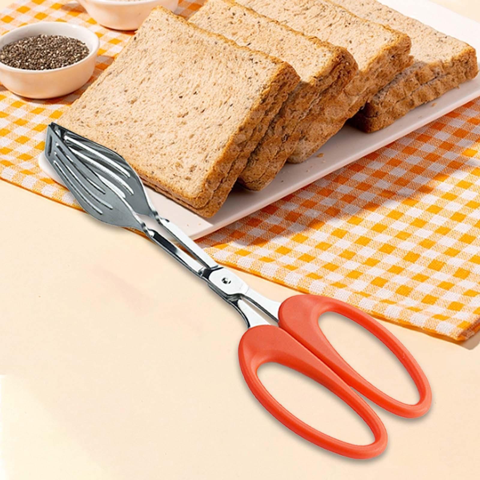 Kitchen Tongs Multifunctional Food Serving Tongs for Grilling Cooking Baking
