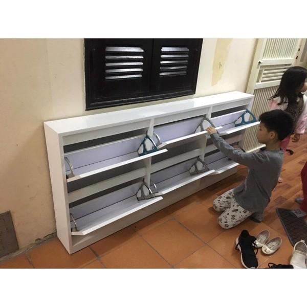 Giá xoay tủ giày loại 1 ngăn Inox 201