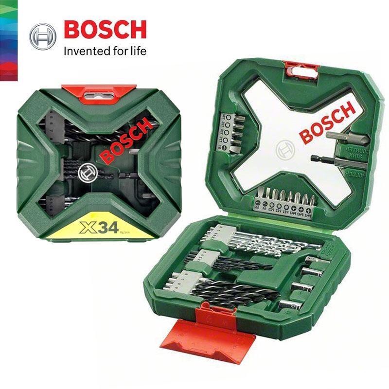 Bộ mũi khoan và vặn vít X-line 34 món BOSCH /CHÍNH HÃNG