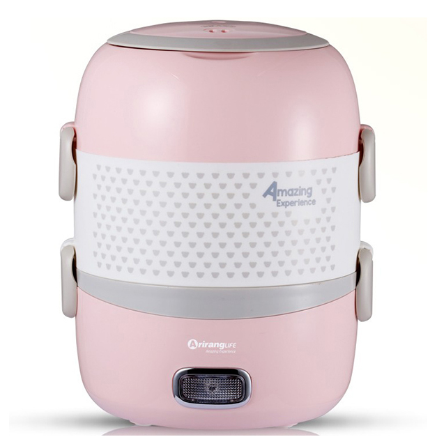 Hộp Cơm Cắm Điện - Hộp Hâm Nóng Văn Phòng 2 Tầng ArirangLife EL-ALS263  - Hàng chính hãng