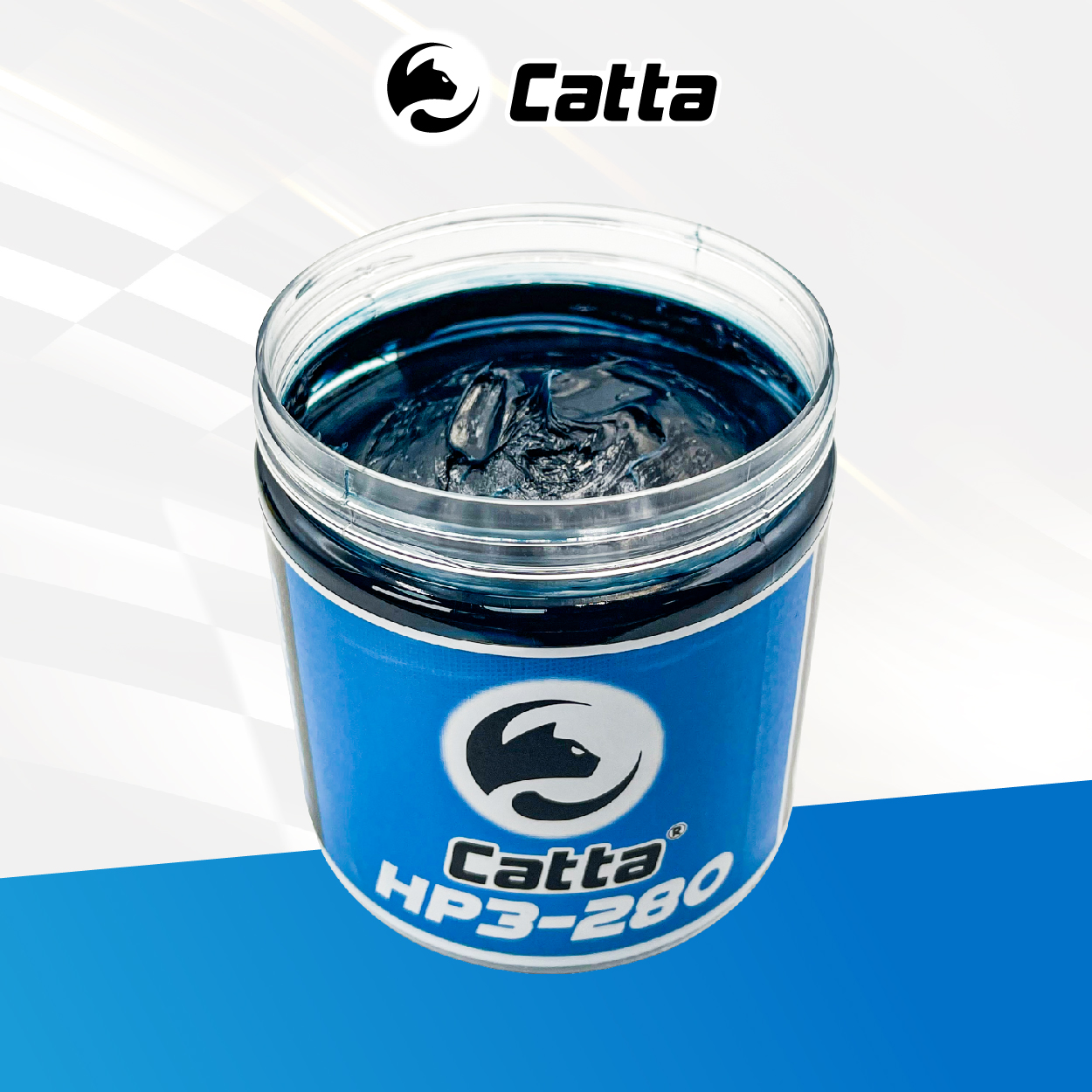 Mỡ Bò Chịu Nhiệt và Cực Áp Cao Cấp CATTA SAPPHIRE HP3 280 độ Gốc Lithium 200G-500G (Xanh Dương)