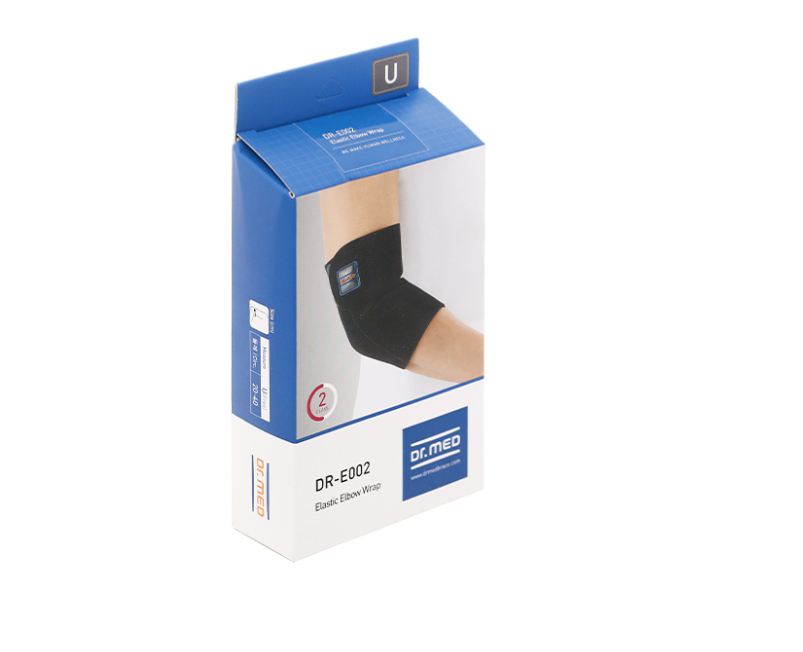 Bao đeo bảo vệ khuỷu tay Dr.Med DR-E002 nhập khẩu Hàn Quốc hỗ trợ bong gân tay, chấn thương khuỷu