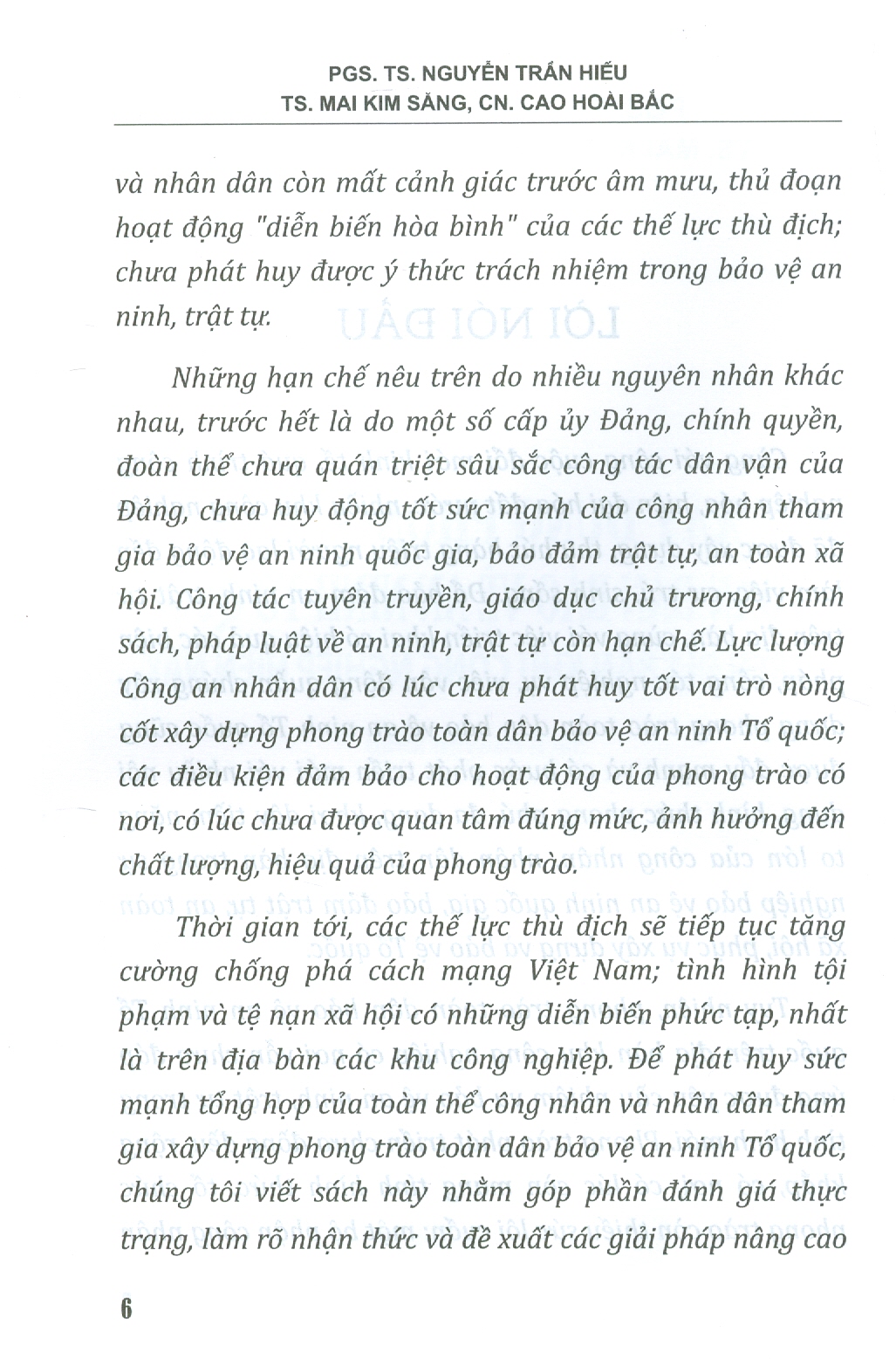 Xây Dựng Phong Trào Toàn Dân Bảo Vệ An Ninh Tổ Quốc Trên Địa Bàn Khu Công Nghiệp Hiện Nay (Sách Chuyên Khảo)
