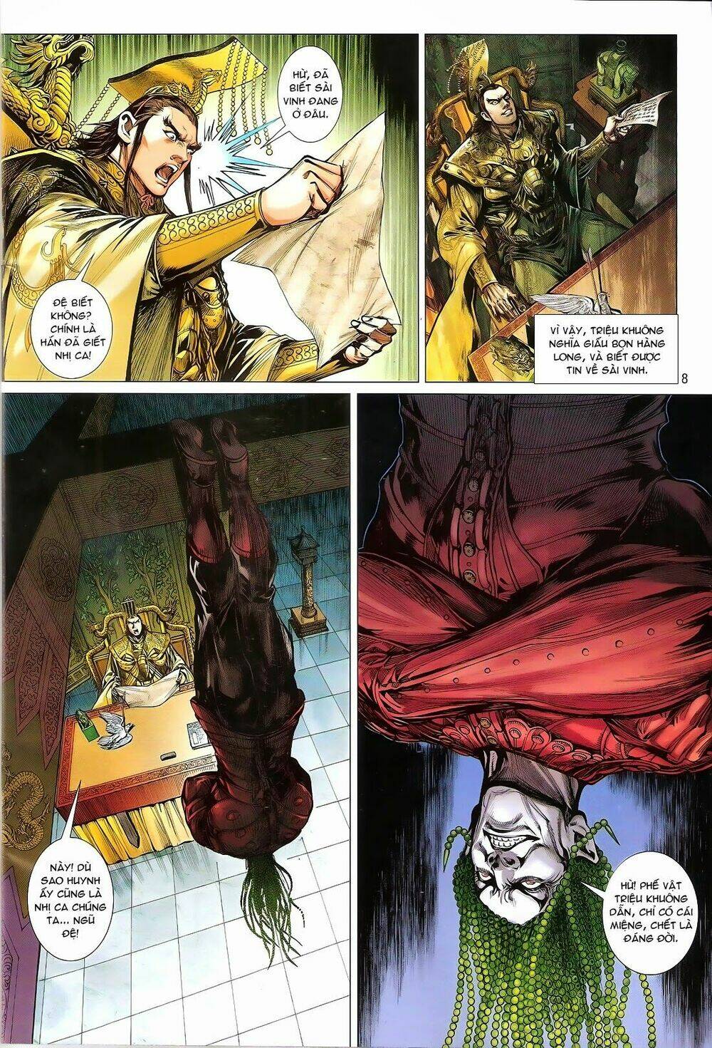 thiết tướng tung hoành (cựu tác) chapter 130 8