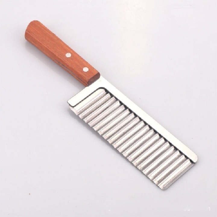 Dao cắt lát, tỉa sóng củ quả bằng inox MUMAREN 414