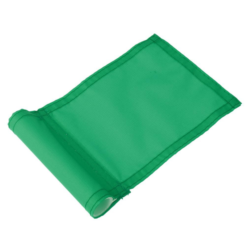 3Pcs Practice Golf Hole Pole Cup Flag,Outdoor Garden Golf Sports Training Aid,Backyard Replacement - Green