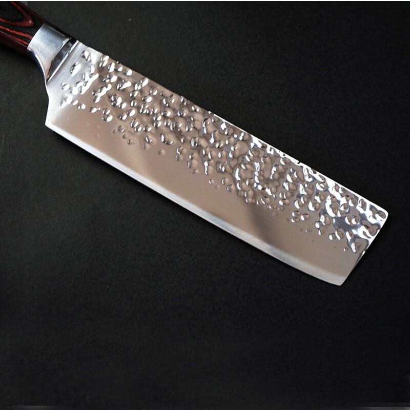 DAO - DAO BẾP NHẬT BẢN USUBA THÉP DAMASCUS MÃ IDT122 nt topcoomshop vn