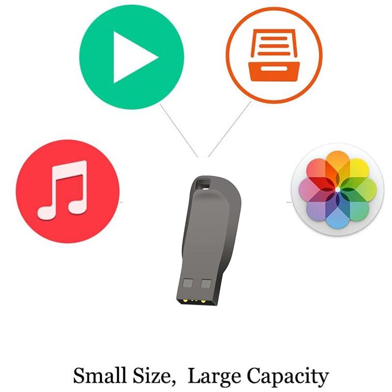 USB3.0 1TB/2TB Metal Pen Drive USB Flash Drive Waterproof Flash Disk Mini Memory Sticks U DiskFor Car/Phone/PC