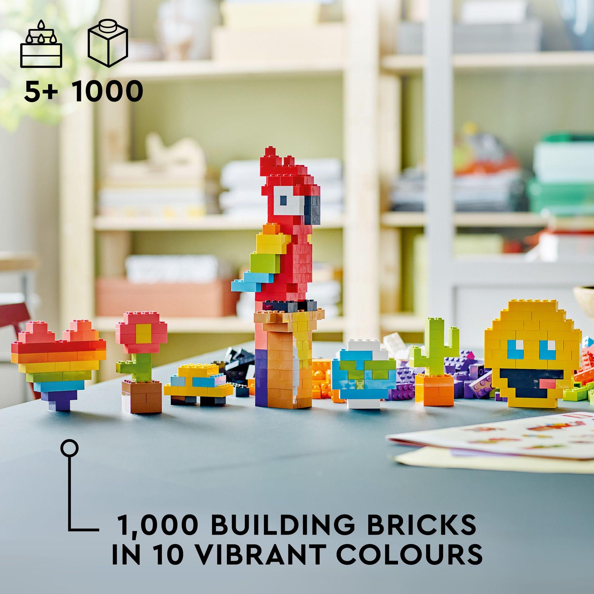 LEGO Classic 11030Bộ Gạch Sáng Tạo Pixel (1000 chi tiết)