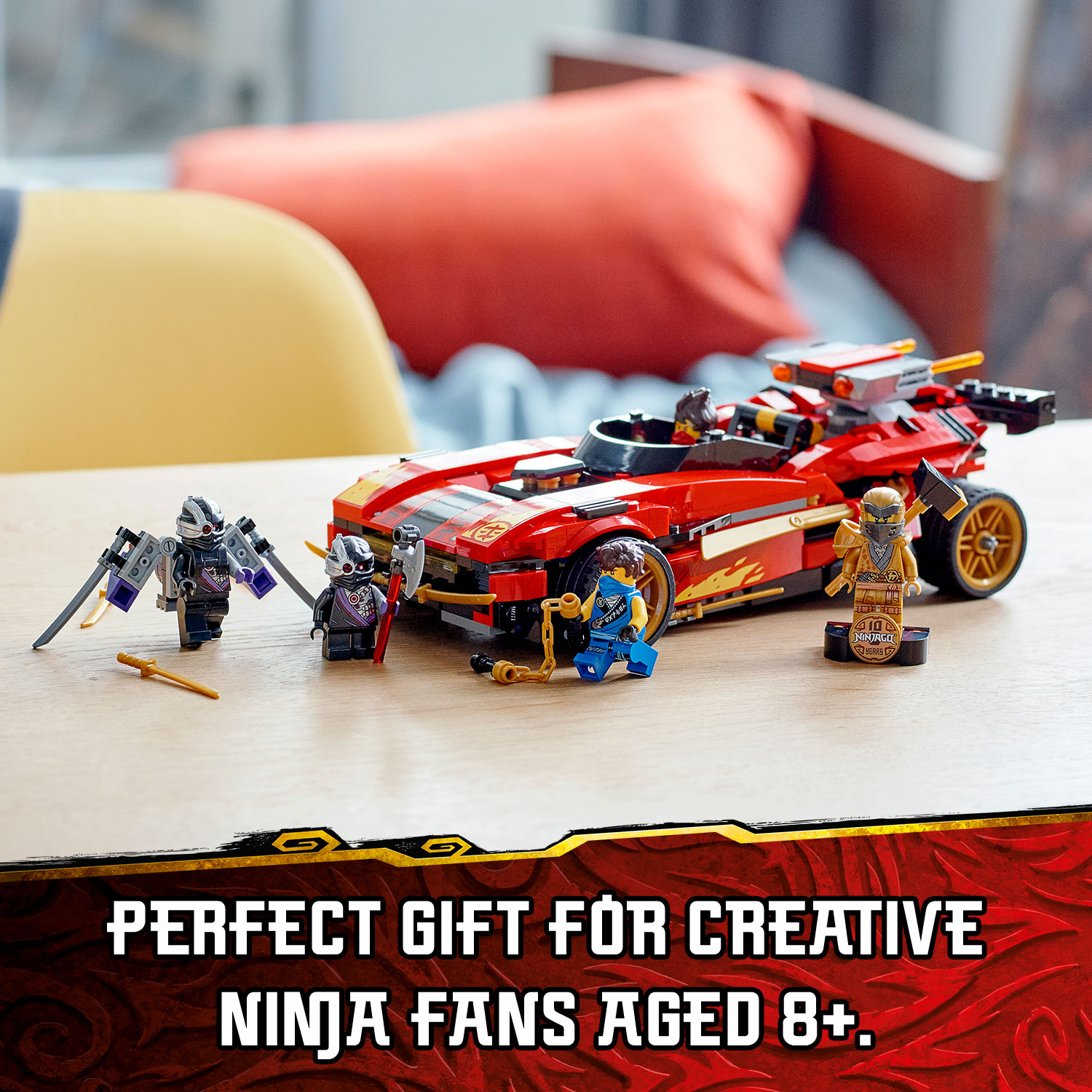 Đồ chơi LEGO Ninjago Siêu Xe Chiến Đấu Của Kai 71737