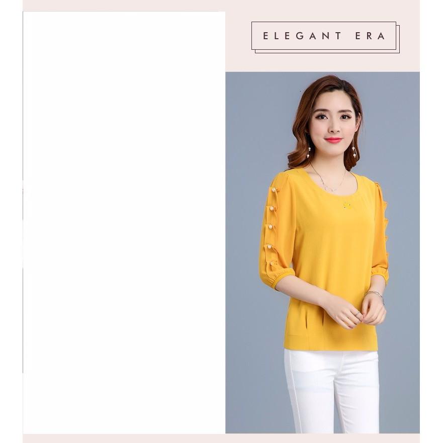 ÁO KIỂU TAY KẾT CHUỖI CAO CẤP TK121N