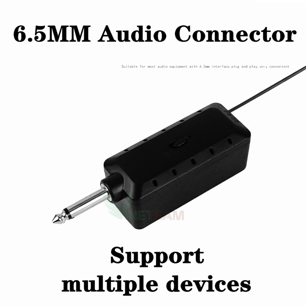 Bộ 2 Micro Không Dây J.I.Y E9 Sóng UHF Wireless Dành Cho Amly  Loa Kéo Loa Karaoke - Hỗ trợ Các Thiết Bị Có Jack Cắm 3.5mm Và 6.5mm - Hàng Nhập Khẩu