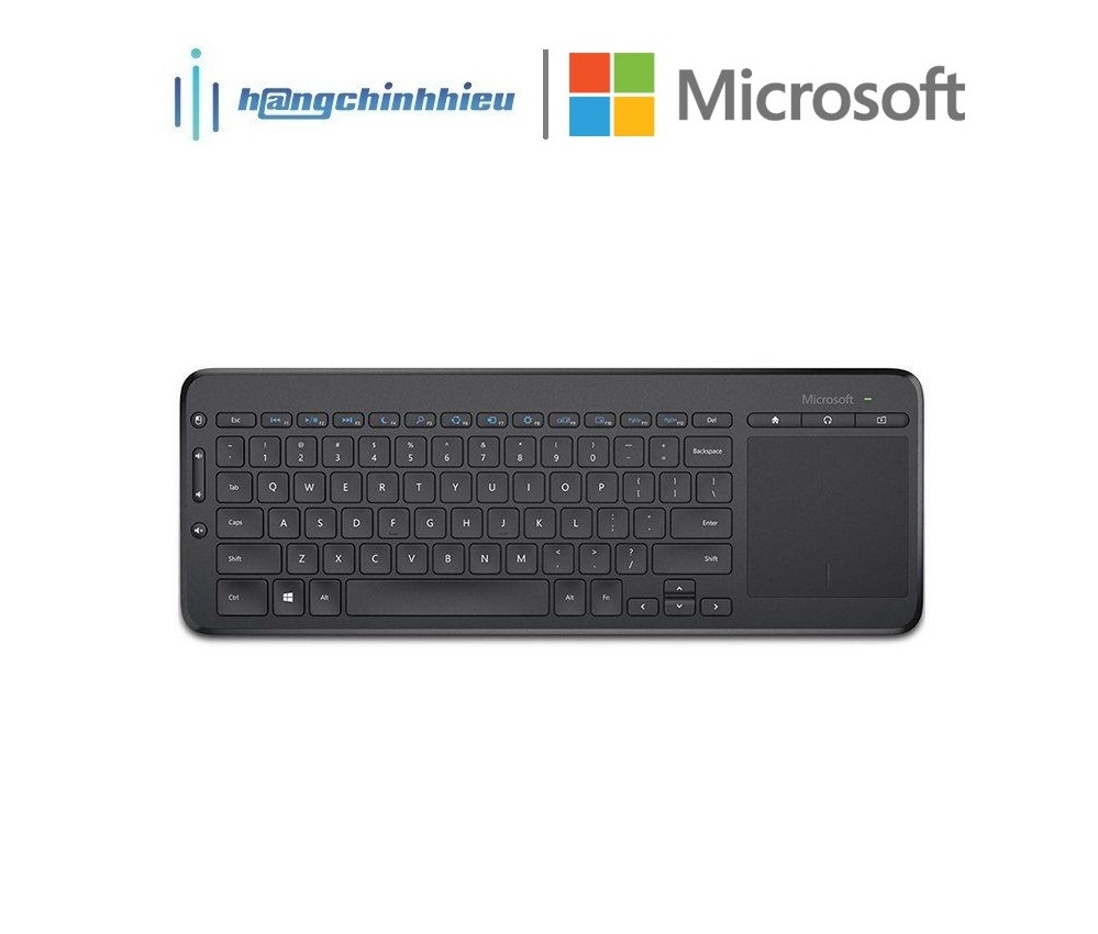 Bàn phím không dây Microsoft All-in-One Media N9Z-00028 Hàng chính hãng