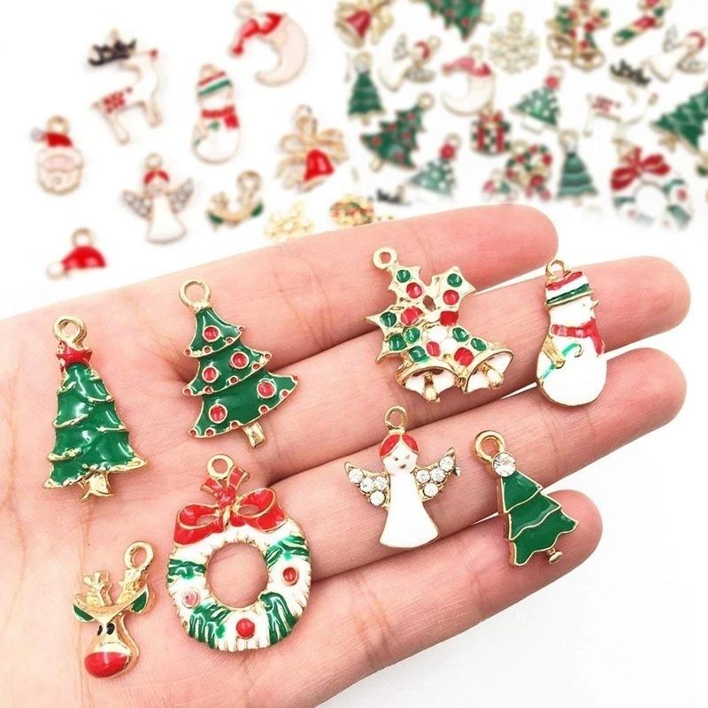 Set 19 Phụ Kiện Trang Trí Giáng Sinh