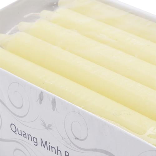 Hộp 15 cây nến thơm thẳng Quang Minh Candle FTRAMART NQM0017 cao 15cm