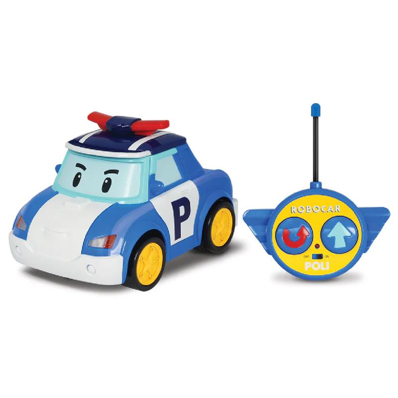 Đồ Chơi Mô Hình Xe Cảnh Sát Poli Điều Khiển Có Đèn Và Âm Thanh - Robocar Poli 83187