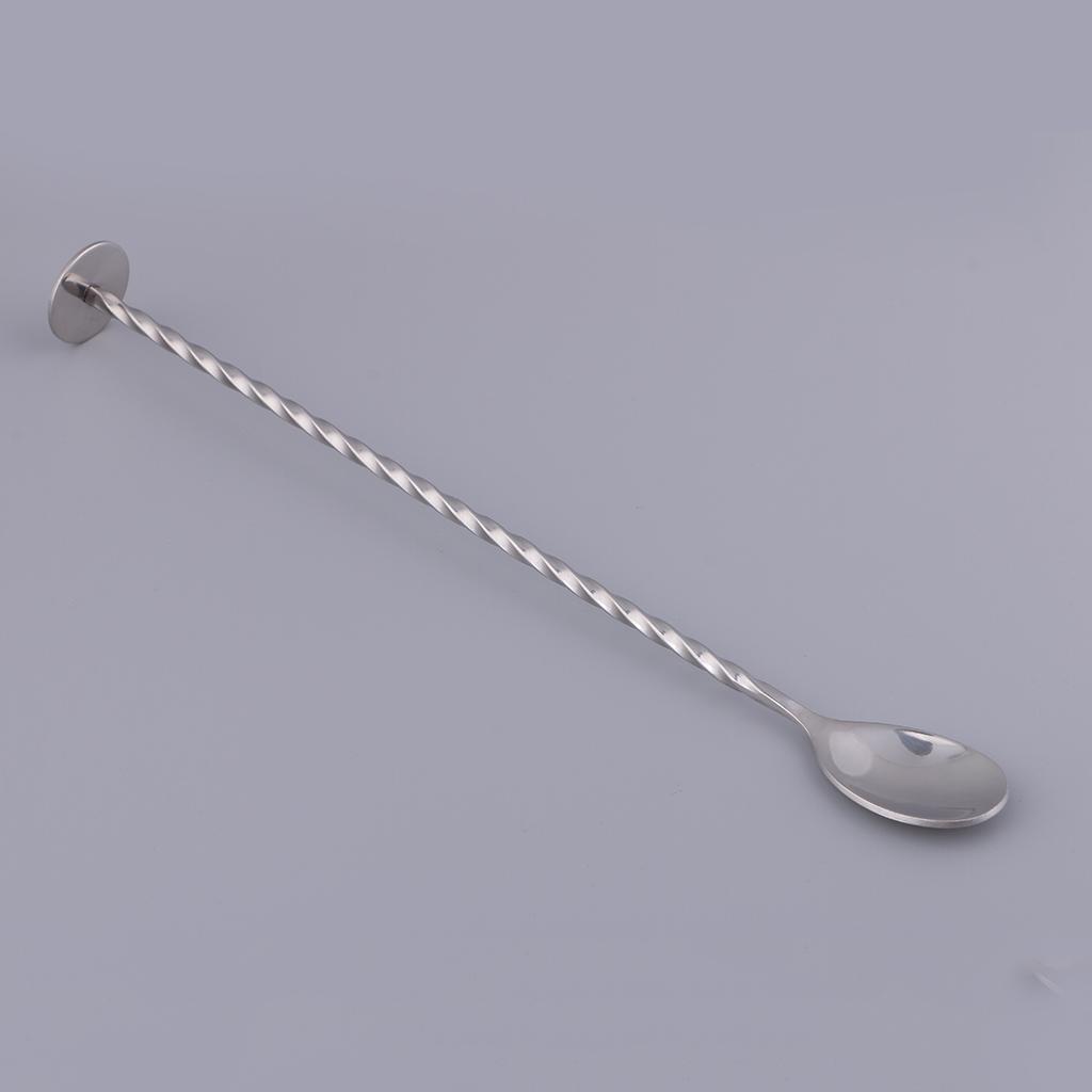 Barware Stirring Spoon for Ice Cream, Coffee, Milkshakes, Juice, Tea, Drink