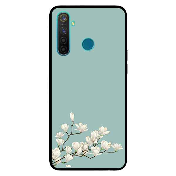 Ốp Lưng in cho Realme 5 Pro / Realme Q Mẫu Hoa Khô - Hàng Chính Hãng