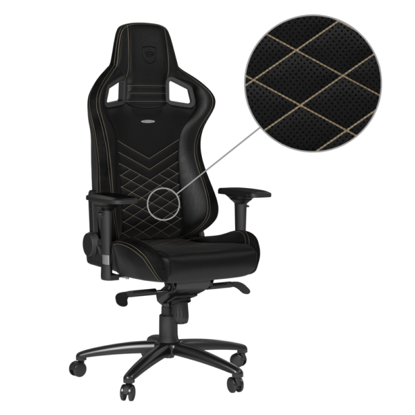 Ghế gaming cao cấp Noblechairs Epic Series PU leather - Hàng chính hãng