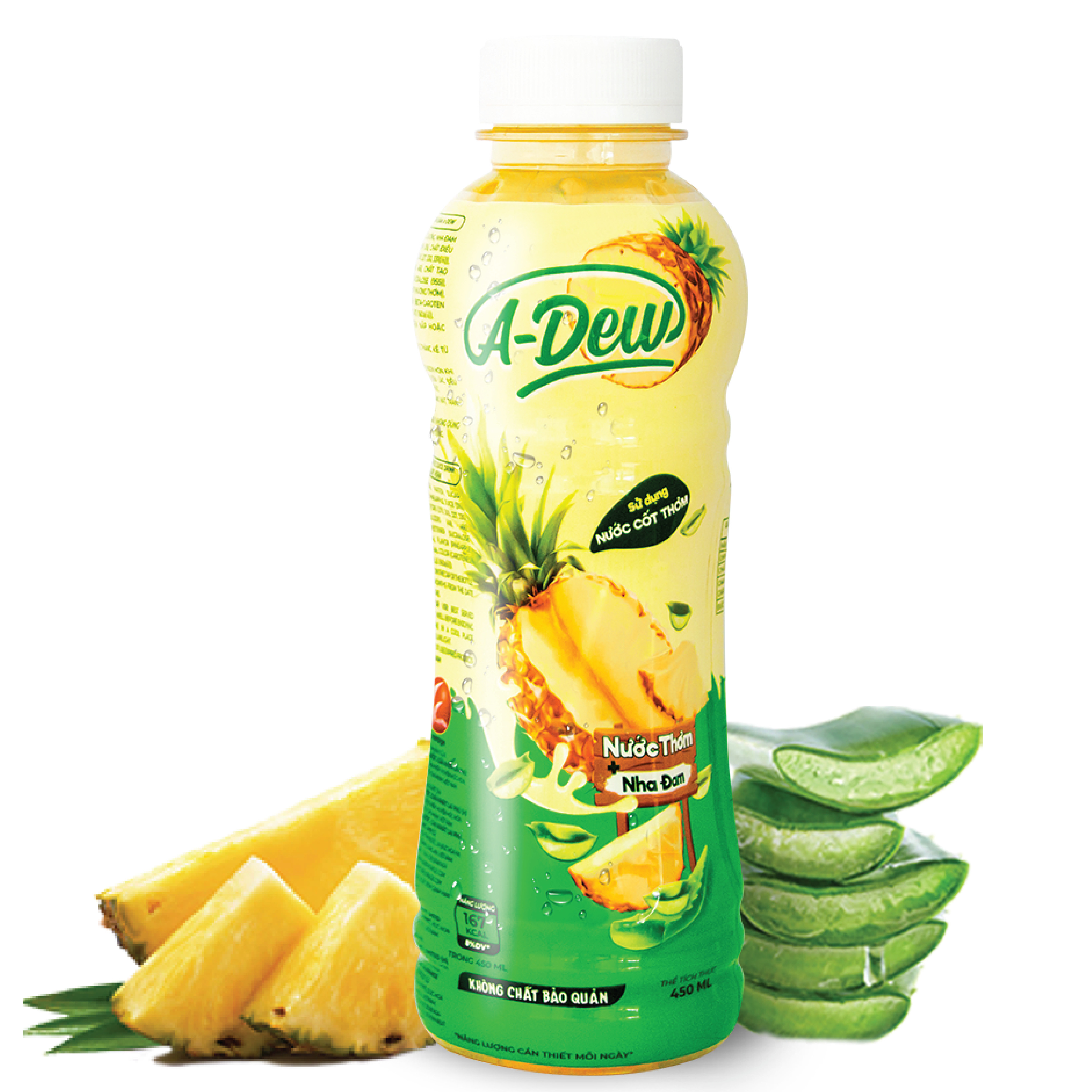 Nước Thơm Nha Đam A-Dew Chai 450ml - Thùng 24 Chai