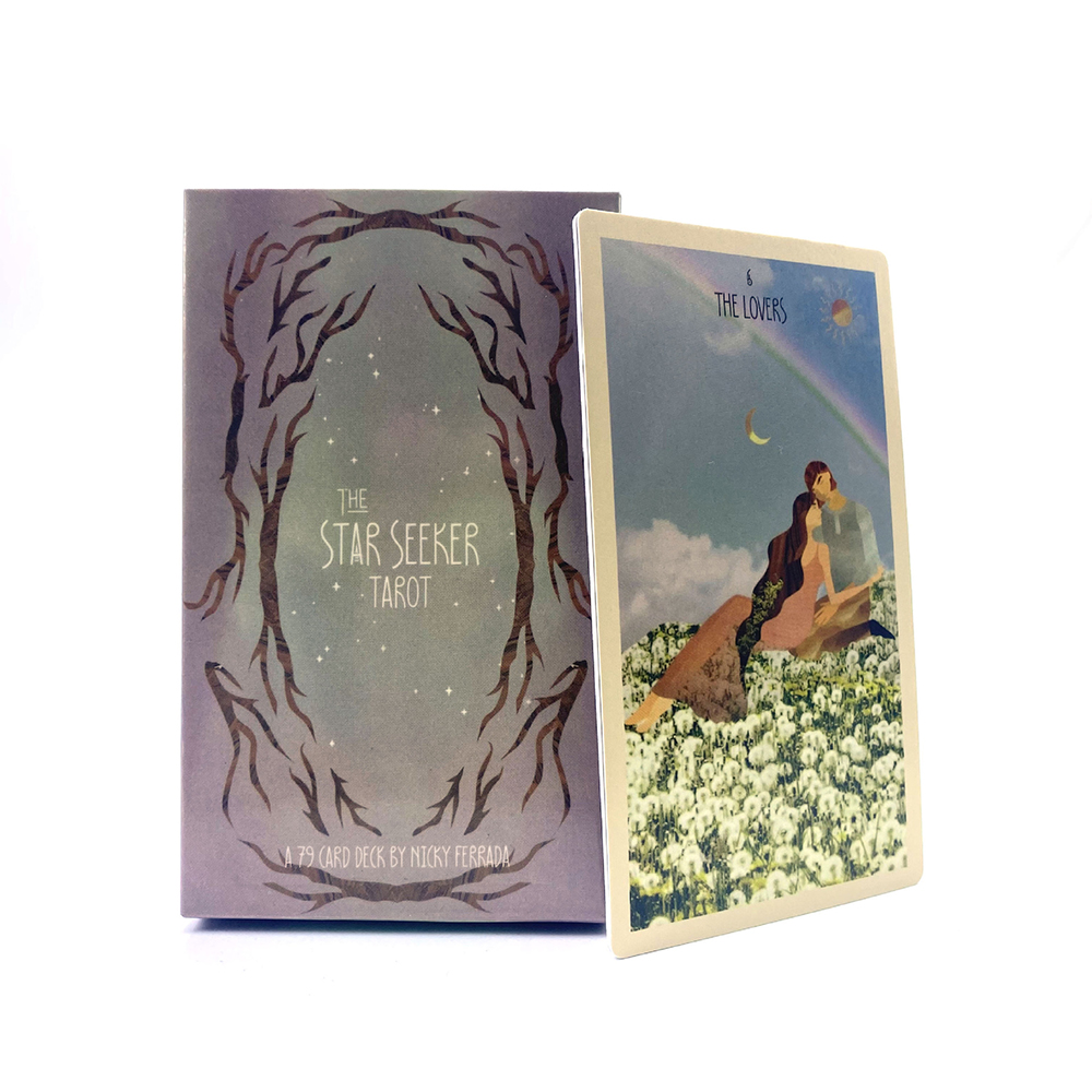 [Size Gốc] Bộ Bài Star Seeker Tarot 78 Lá Bài 7x12 Cm Tặng Đá Thanh Tẩy