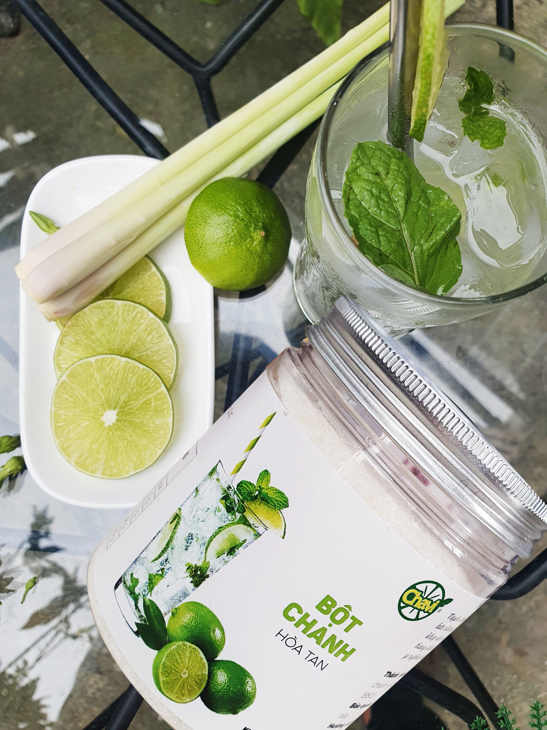 Bột Chanh Hòa Tan Chavi - Hộp 400gr