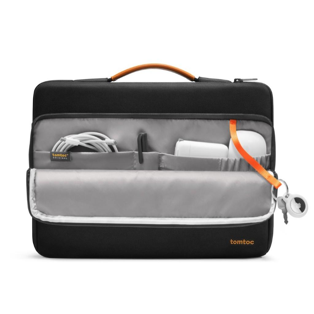 Túi xách chống sốc Tomtoc Briefcase cho cho Macbook Air/Pro13 /Pro 14/ Air 15/ Pro 16 - Hàng chính hãng