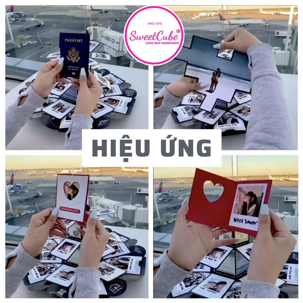 Hộp Quà Tặng Sinh Nhật THÁP TÌNH YÊU_Tower Love Box (19.5x19.5x13cm) - Sweetcube_Gift