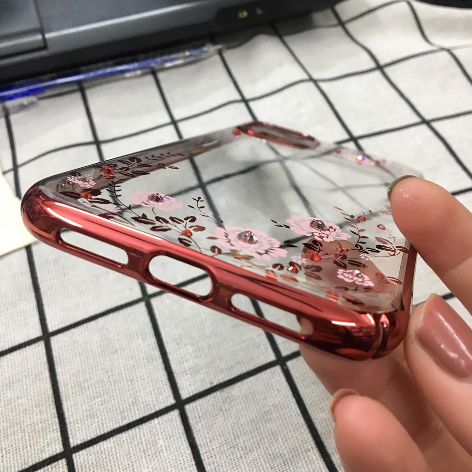 Ốp lưng KAVARO cứng hoa đính đá Iphone 11, Iphone 11 Pro Max