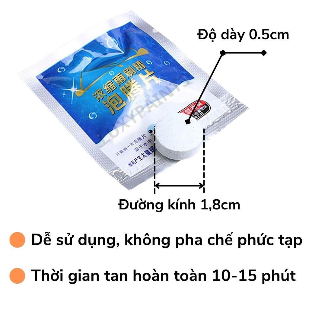Viên Sủi Rửa Kính Xe Ô Tô, Viên Sủi Rửa Kính Xe Hơi Tiện Dụng