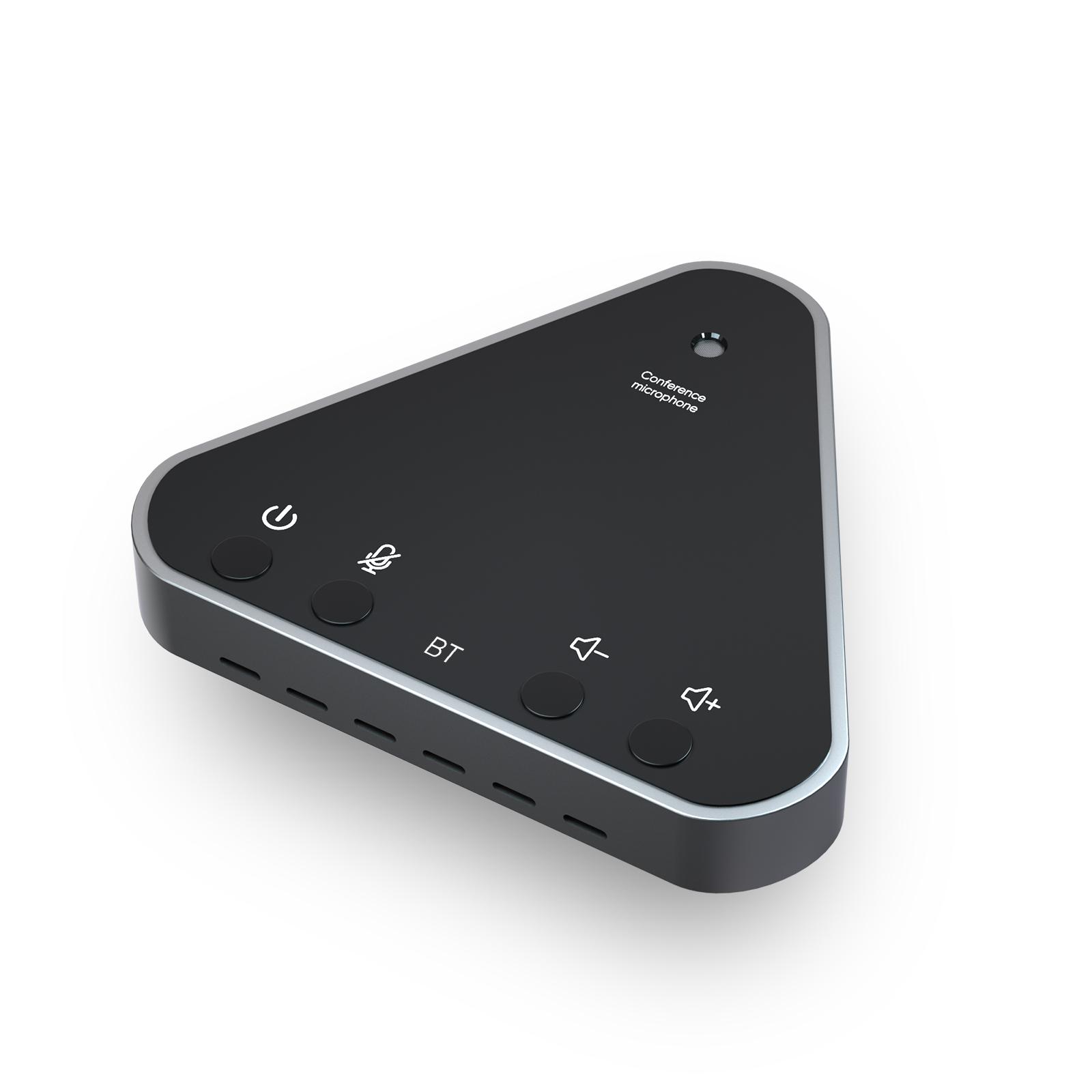 Y06 Desktop USB Conference Speakerphone BT Microphone 360° Omnidirectional Condenser Plug & Play PC Computer Mic