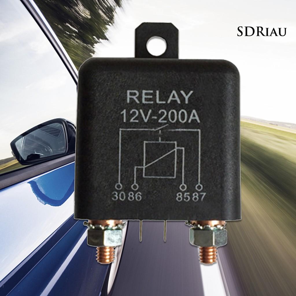 Rơ Le Khởi Động 4 Pin Qcd-Zl180 12v 200a Chuyên Dụng