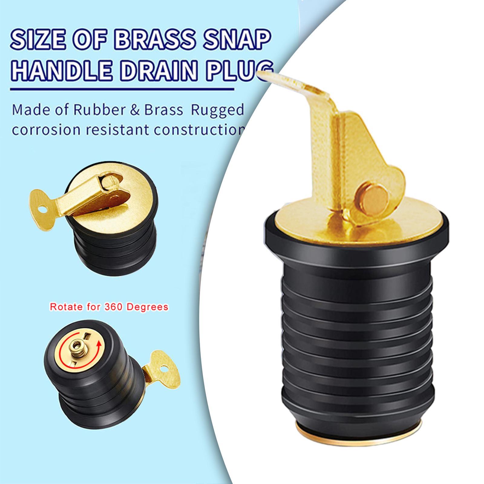 Snap-Handle Drain Plugs Direct Replaces Easy to Install Fit for Yacht 19mm