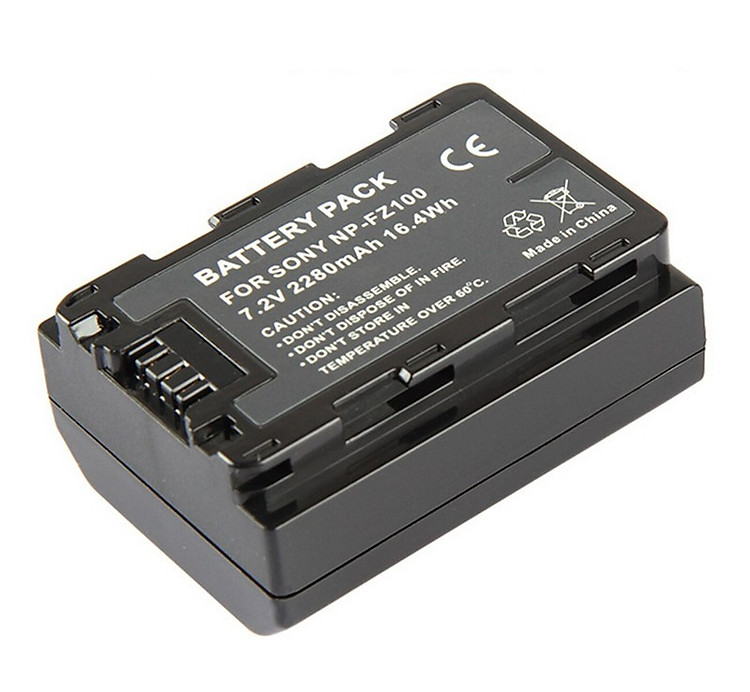 ROGTZ - Pin Li-ion NP-FZ100 7.2V 2280mAh Cho Máy Ảnh Sony FX3, FX30, A1, A9, A9 II, A7R III, A7S III, A7 III, A7 IV, A6600, A7C Dung lượng cao, Sạc nhiều lần không giảm hiệu suất, Ổn định, An toàn - Hàng Chính Hãng