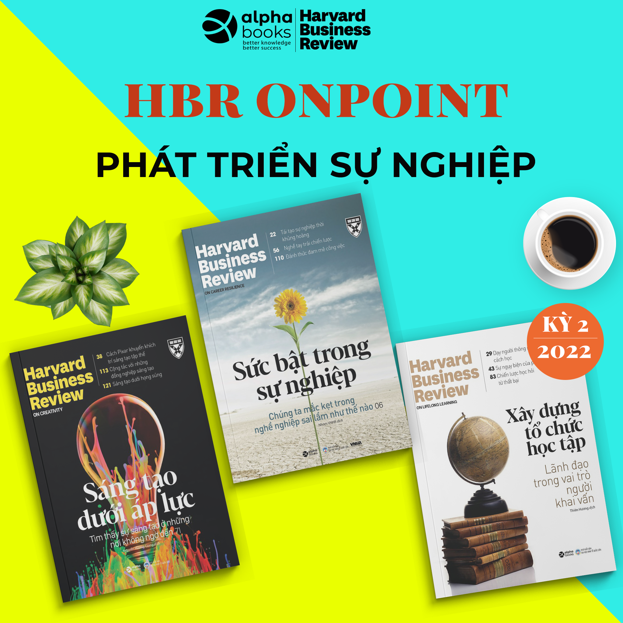 HBR OnPoint 2022 - Combo 3 Cuốn Phát Triển Sự Nghiệp