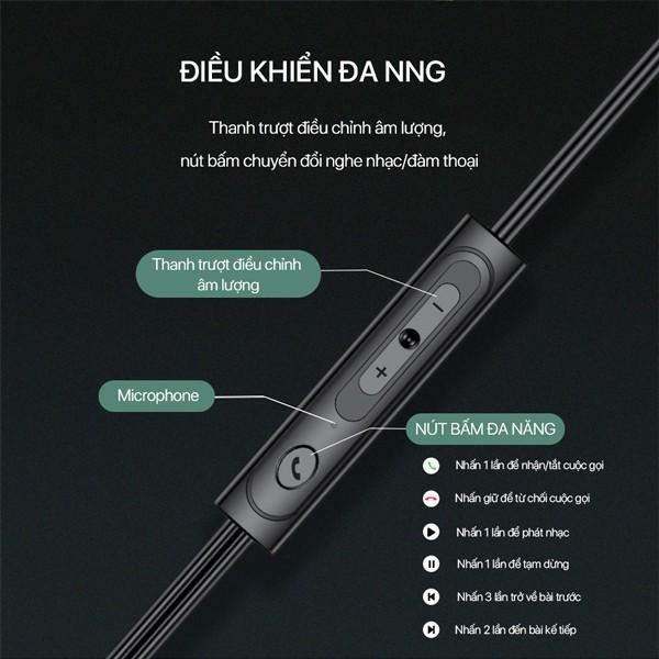 Tai Nghe Nhét Tai ACOME AW05 Âm Thanh HD Cổng Kết Nối 3.5mm - Hàng Chính Hãng