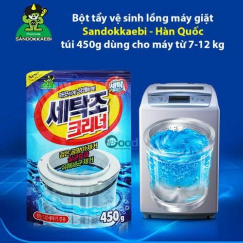 Bộ 1 gói tẩy lồng giặt 450gr