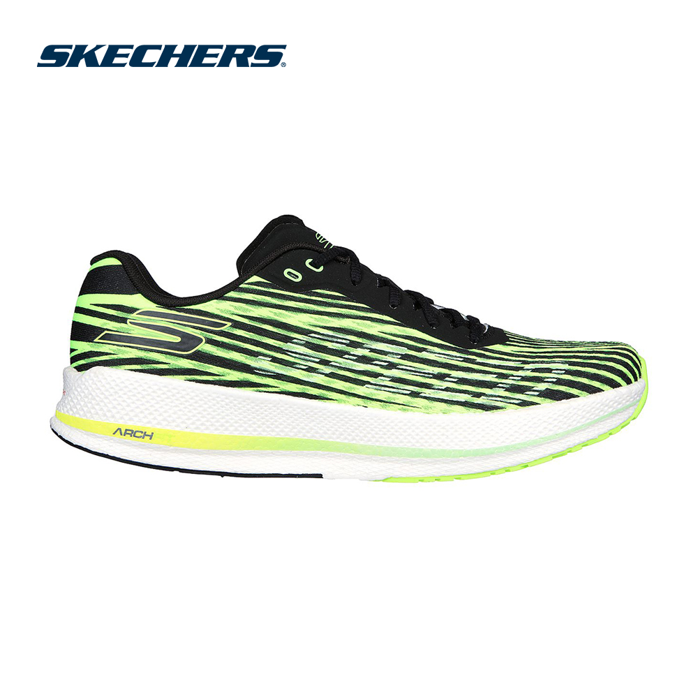 Skechers Nam Giày Thể Thao Chạy Bộ Tập Gym, Thường Ngày, Đi Học, Đi Làm GOrun Arch Fit Razor 4 Running HYPER ARC, Breathable, Arch Fit, Goodyear Rubber, Hyper Burst Pro - 246075-LIME