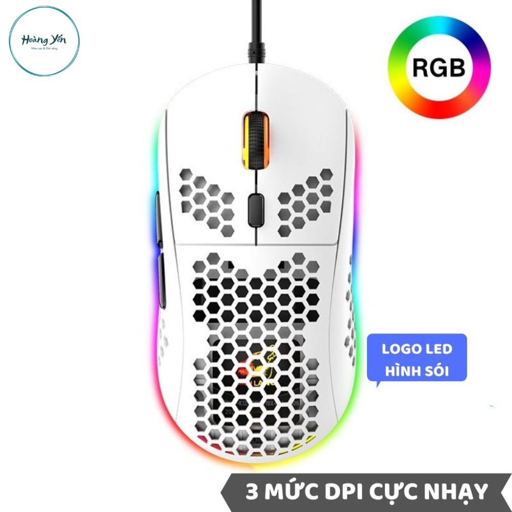 Chuột Cơ Gaming Chuyên Chơi Game Máy Tính PC Laptop M8 PRO 2022 Thế Hệ Mới LED RGB Nhiều Chế Độ, DPI 6 Mức