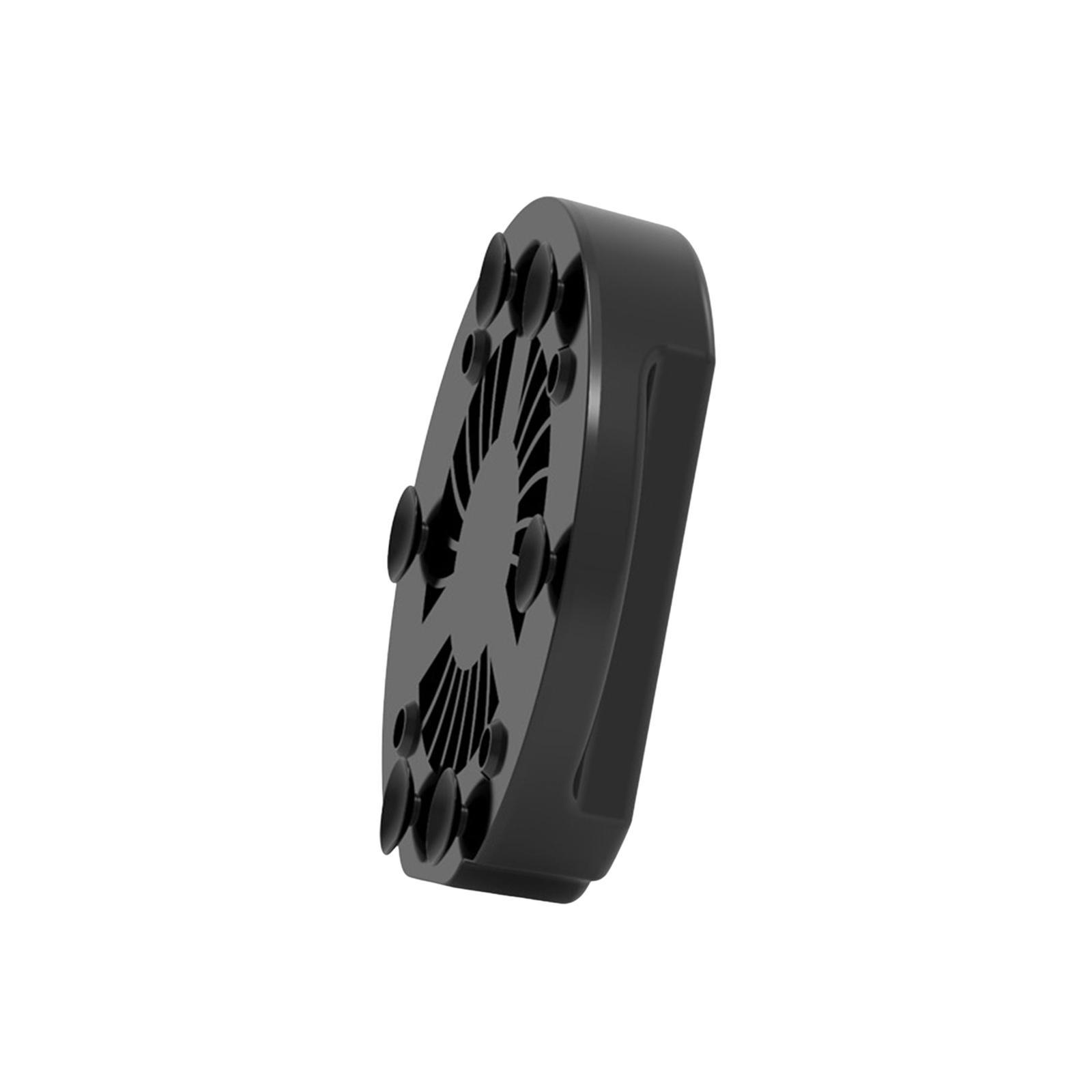 Mini Phone   Holder, Foldable Suction Cup Cooling Fan for Gaming Watch Videos Lives Live