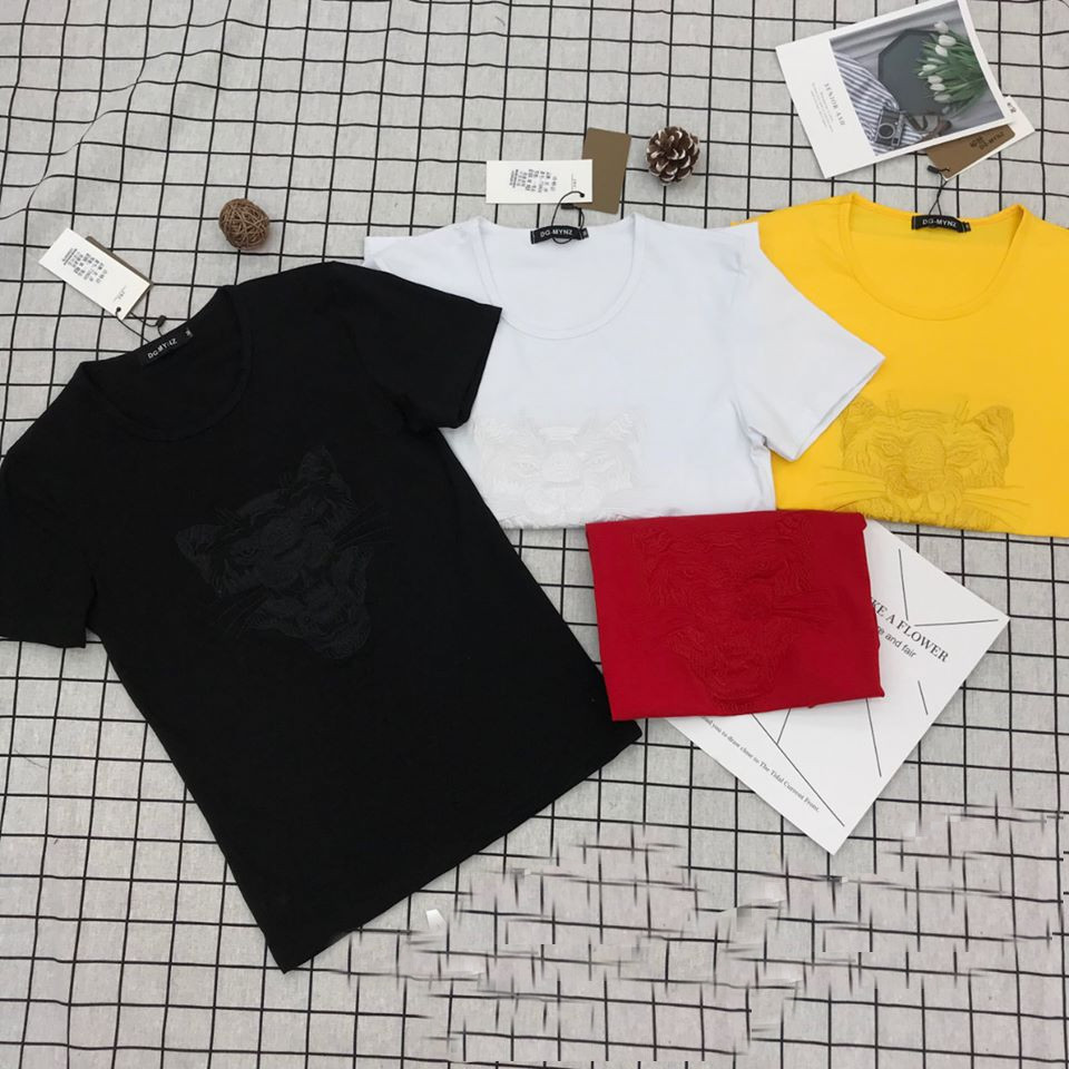 Áo thun thiết kế họa tiết in hình hổ cực ngầu chất vải cotton cao cấp co giãn nhẹ dáng ôm hợp xu hướng thời trang hiện nay