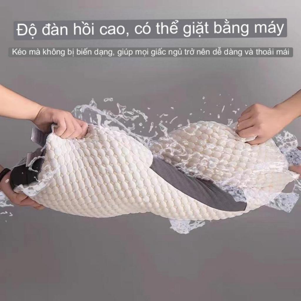 Gối ngủ chống mỏi cổ gối nằm ngủ massague cổ tạo giâc ngủ sâu