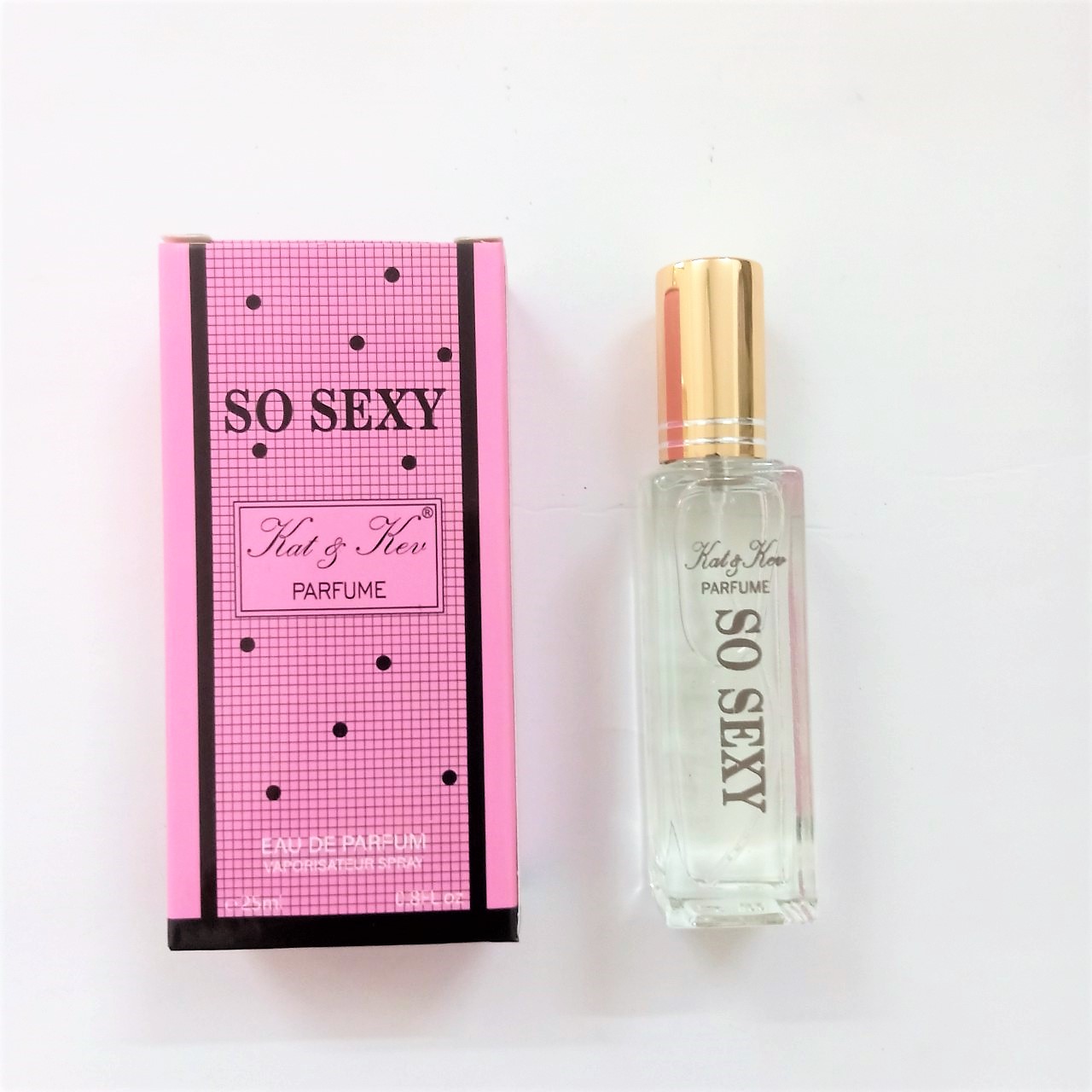 NƯỚC HOA KAT&KEV SO SEXY 25ML_SANG TRỌNG, THANH LỊCH CHO PHÁI ĐẸP (lưu hương liên tục 24h)