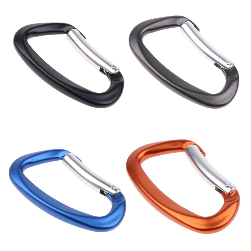 12KN Spring Clip Carabiner Key Buckle For Outdoor Climbing