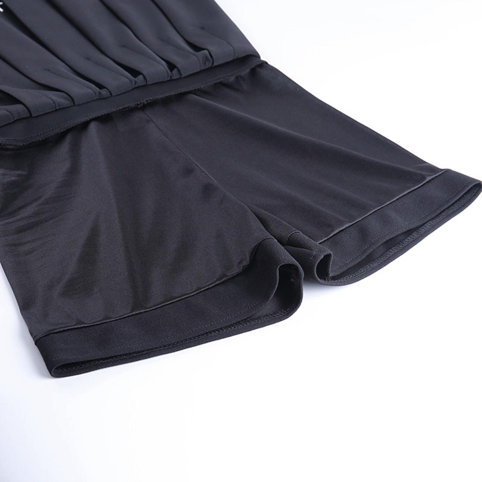 Girls Punk Cross Embroidery Skirts Pleated Women High Waist Mini Skirts Cross Female Black Skirts Cosplay Costumes Skirts