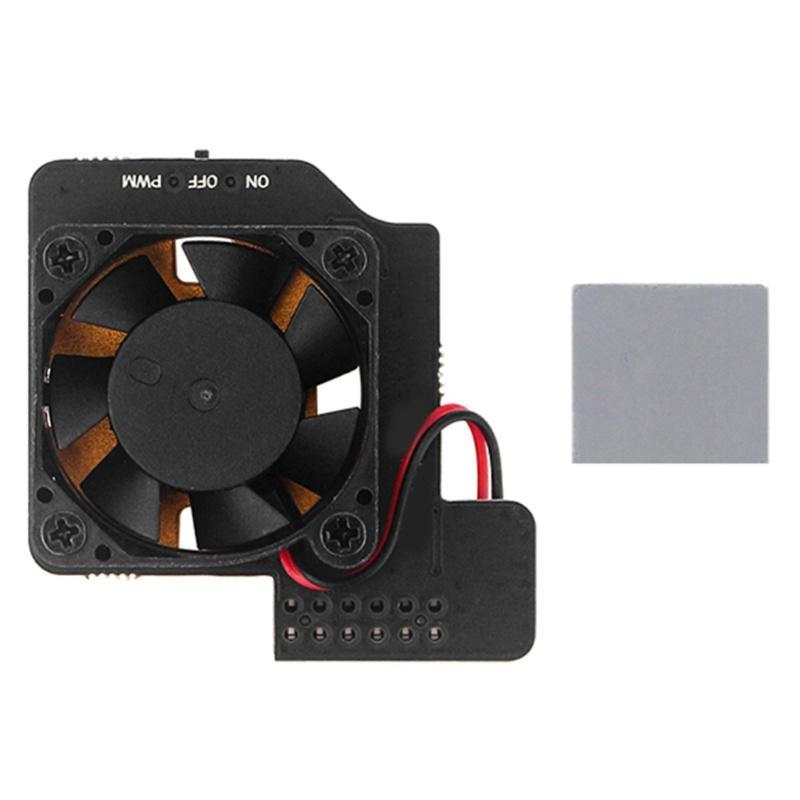 Quạt tản nhiệt có đế đồng nguyên chất điều chỉnh được cho Raspberry Pi 4 Mini PWN RPi 4B/3B+3B